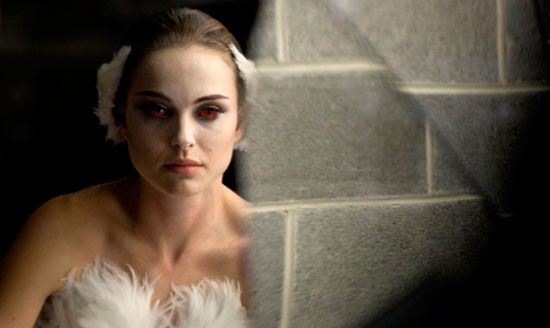 The Black Swan Eyes. Natalie Portman in Black Swan